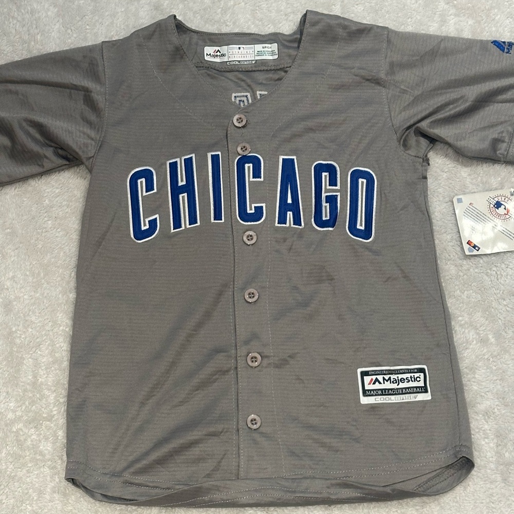 Majestic Kids Chicago Gray Shirt size Kids small